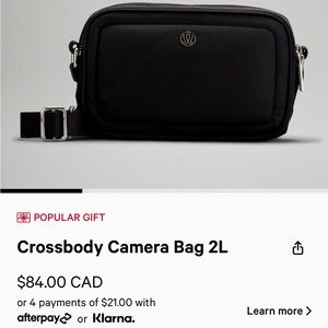 Lululemon crossbody bag